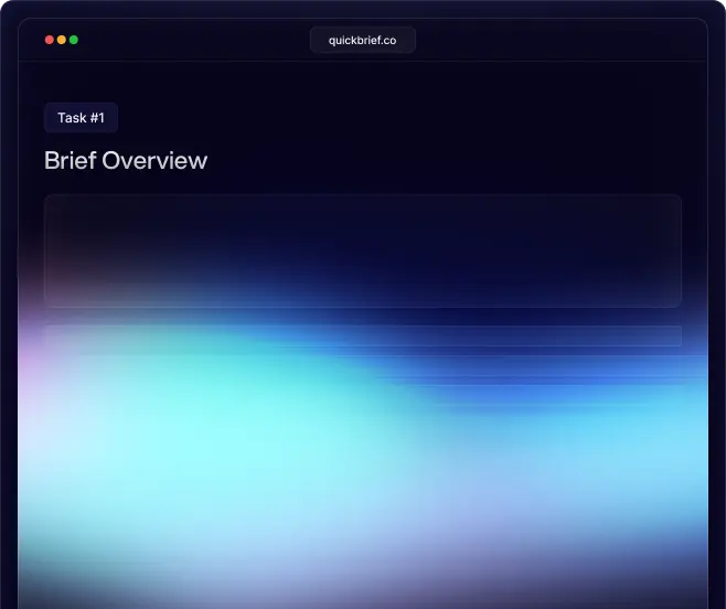 QuickBrief Bottom Side